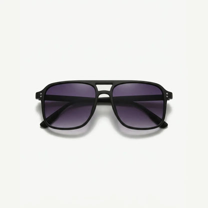 Mesa Aviator sunglasses in Dusk, folded