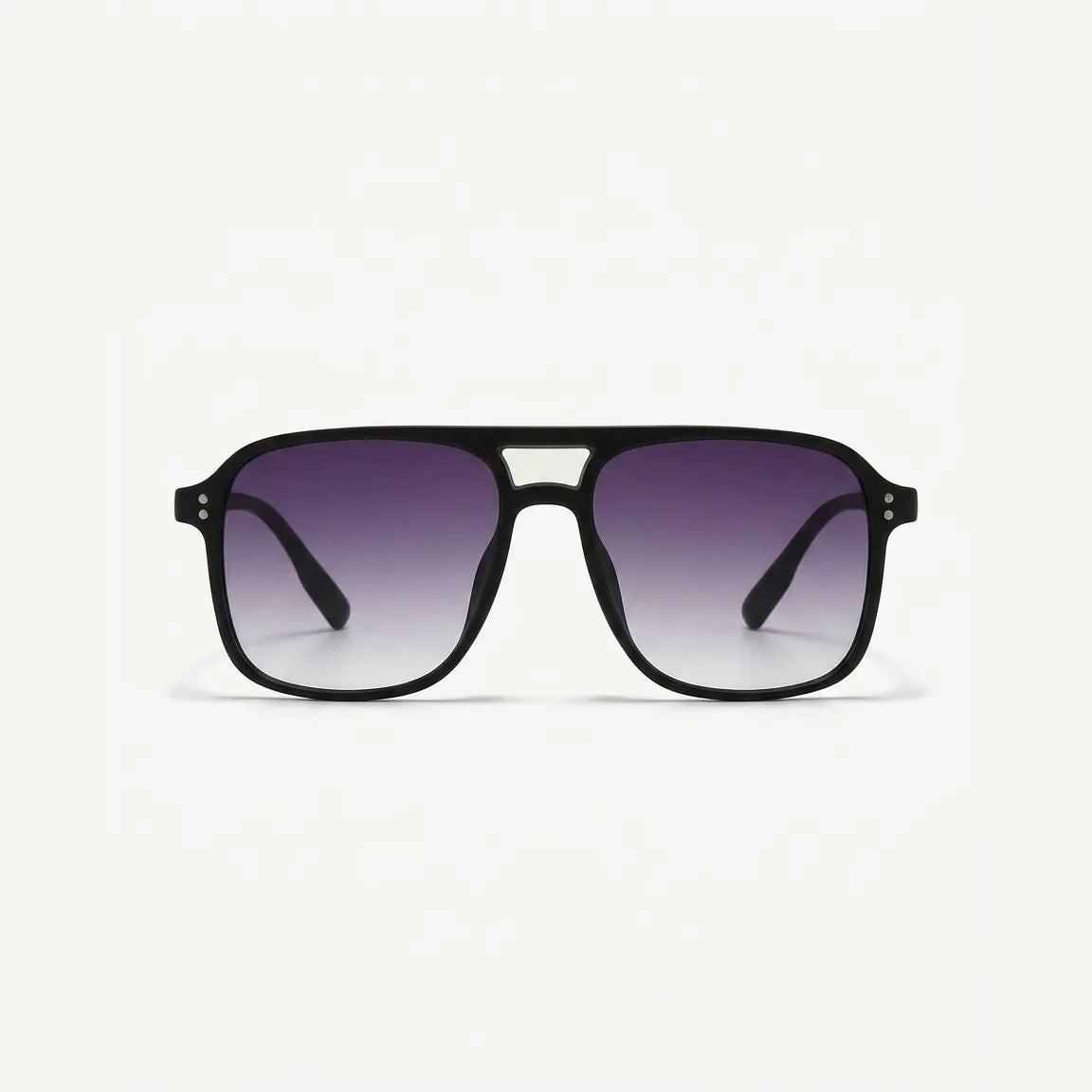 Mesa Aviator sunglasses in Dusk, front view