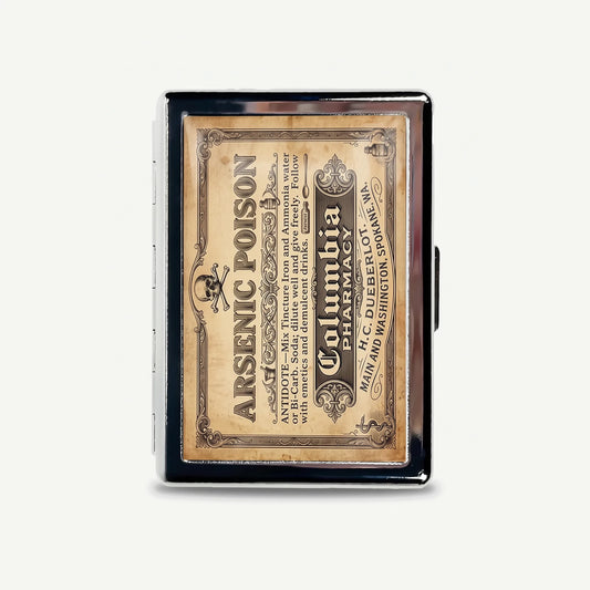 Bitter Tonic tin card case, front