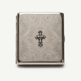 Chapel Cross Chrome Card Case