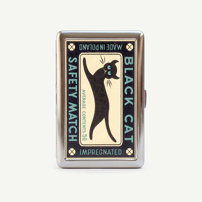 Strike Anywhere tin card case, front